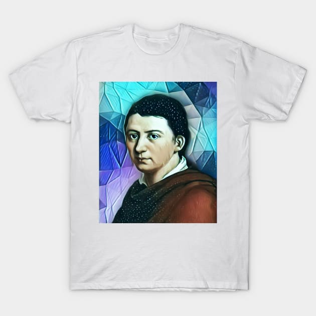 Friedrich Schlegel Portrait | Friedrich Schlegel Artwork 6 T-Shirt by JustLit